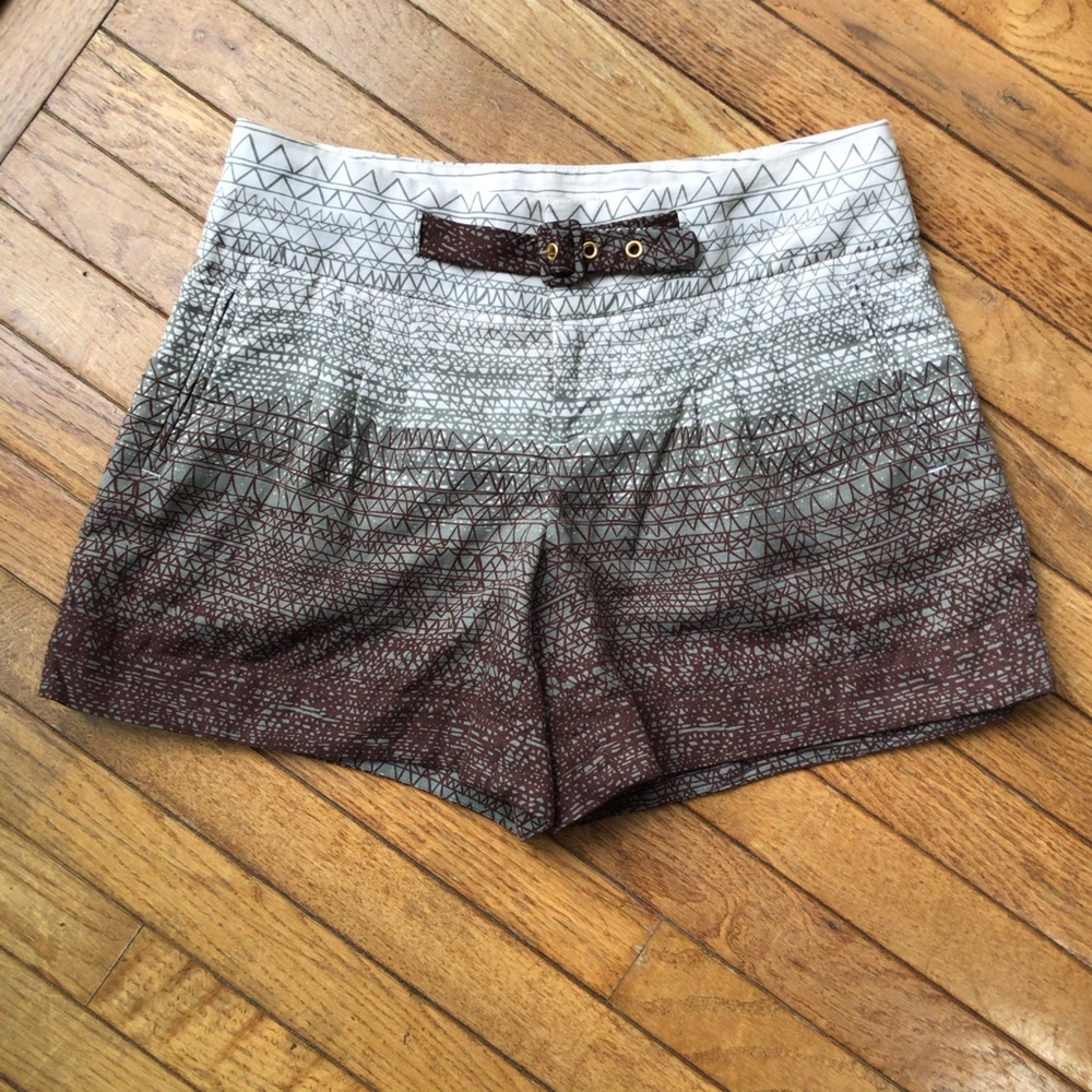 Coquille Ombré Scribble Shorts size 2